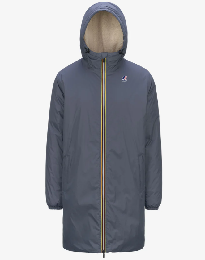 KWAY - Le Vrai 3.0 Eiffel Orsetto GREY BLUE AVIO